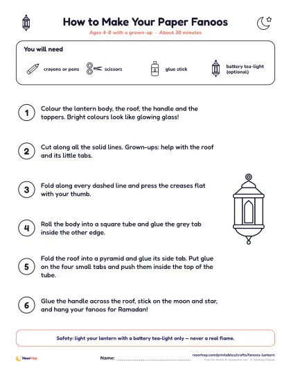 Paper fanoos lantern craft — page 2