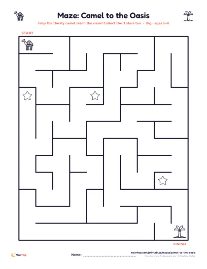 Camel to the oasis maze — page 2