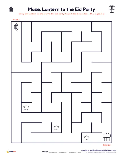 Lantern to the Eid party maze — page 2